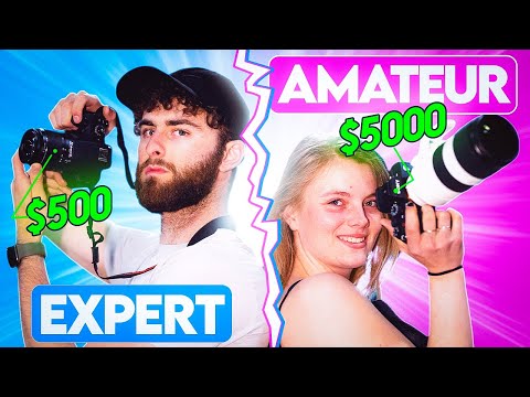 PRO PHOTOGRAPHER VS AMATEUR PHOTOGRAPHER! | Canon 2000d vs. Sony A7iii