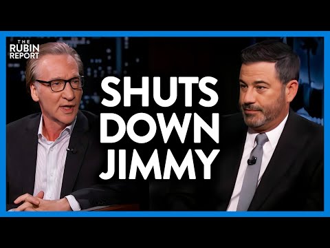 Jimmy Kimmel Goes Quiet as His Question for Bill Maher Backfires | DM CLIPS | Rubin Report