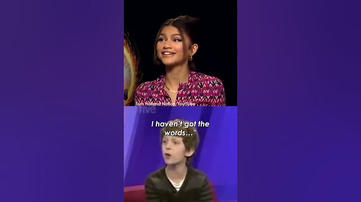 Zendaya TEASES Tom Holland for Old Interview 🤣