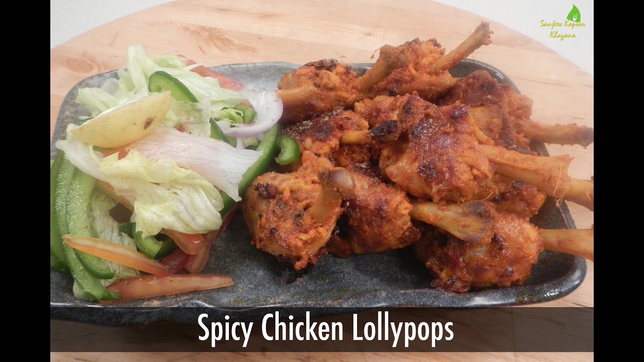 Spicy Chicken Lollypops