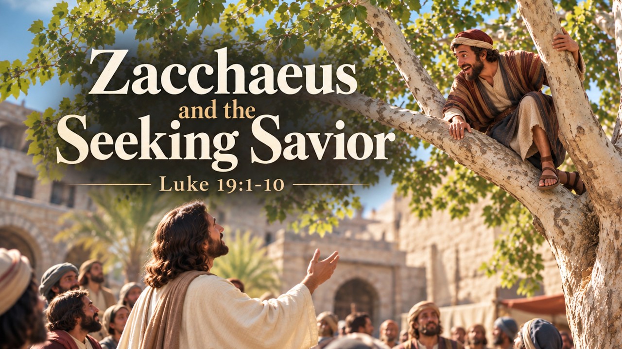 Zacchaeus and the Seeking Savior, Luke 19:1-10