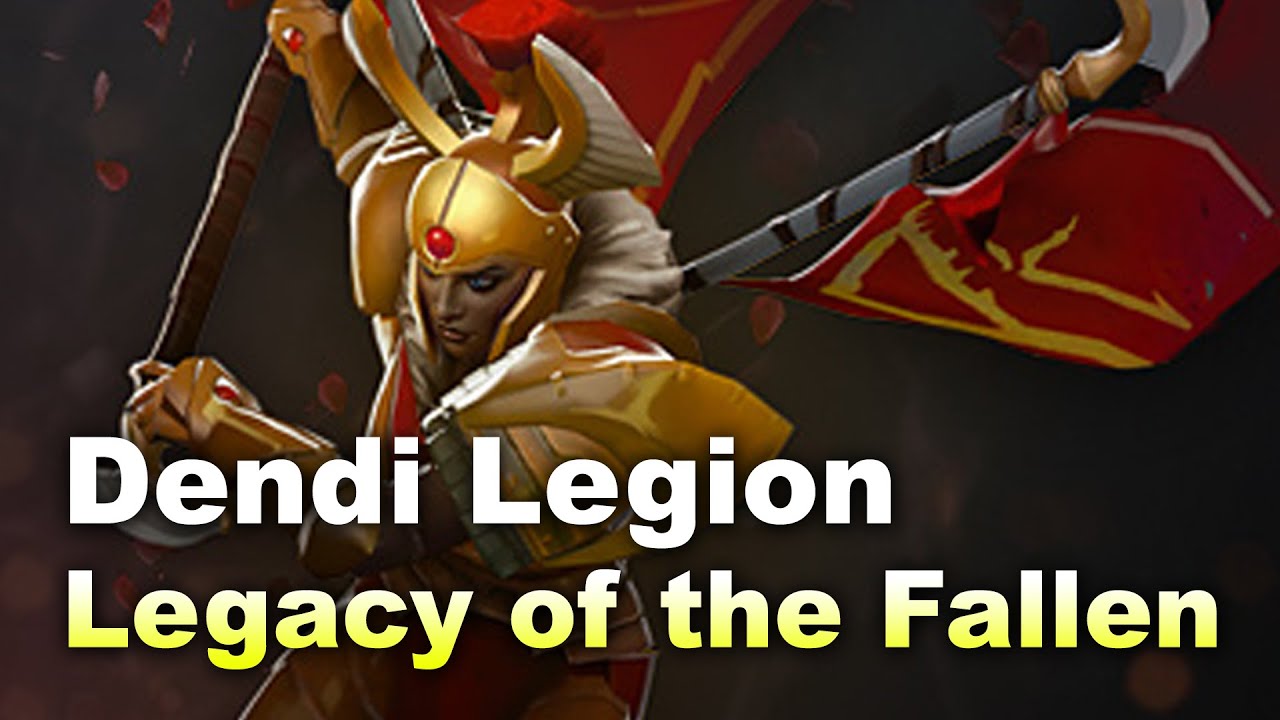 Dendi Legacy of the Fallen Legion Immortal Dota 2