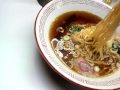 東武野田線春日部駅ホーム上立ち食いラーメンPART1 ただのラーメン編
