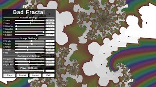 Bad Apple but it's a Julia Set Fractal but it's a Unity App [SEIZURE WARNING]