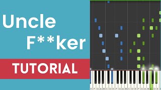 TUTORIAL: Uncle Fucker PIANO COVER  - South Park Terrance and Phillip