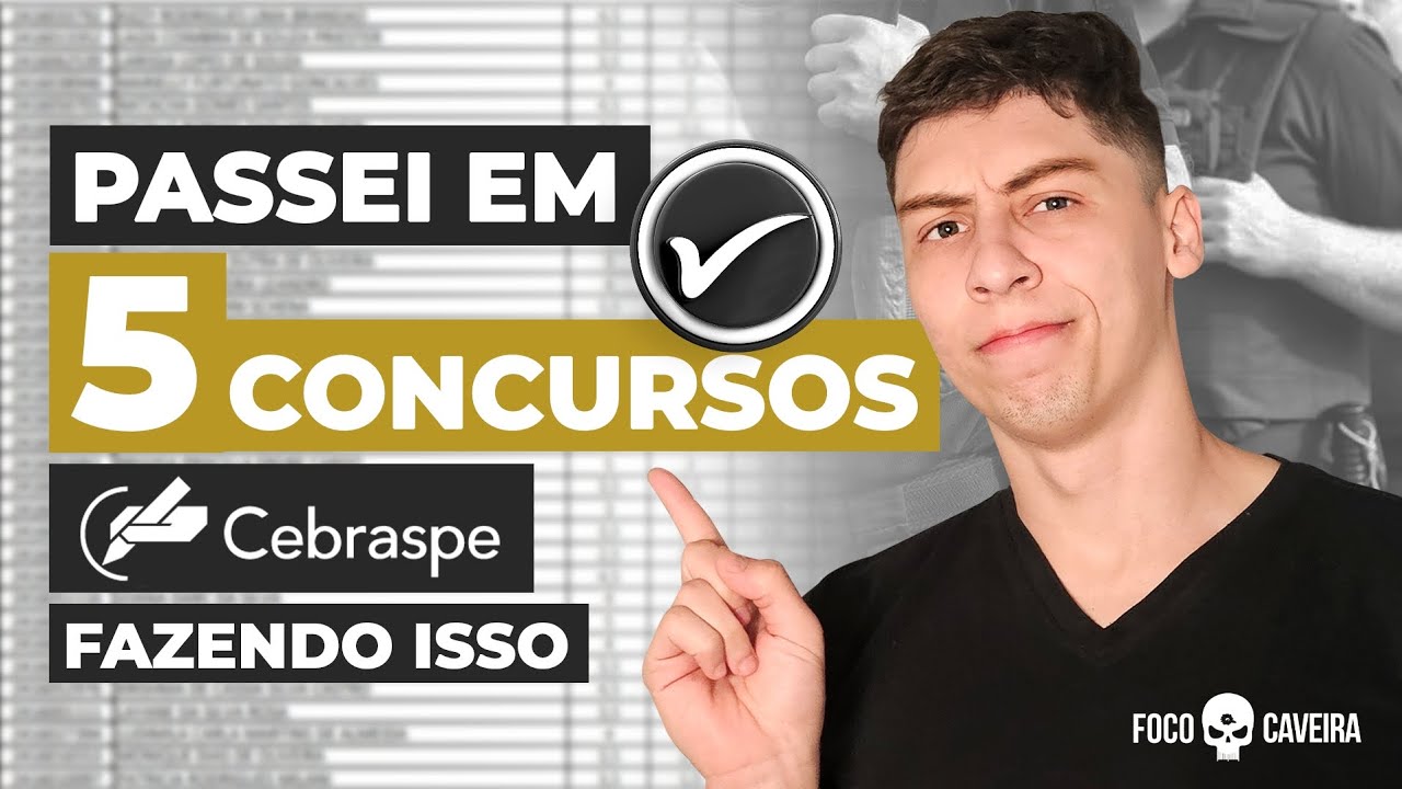 4 Técnicas para Dominar Provas do CEBRASPE (Usei em 5 aprovações)