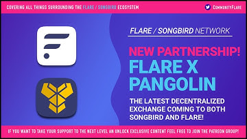 🚨 New Partnership!🚨  Pangolin DEX x Flare Network! (HD)
