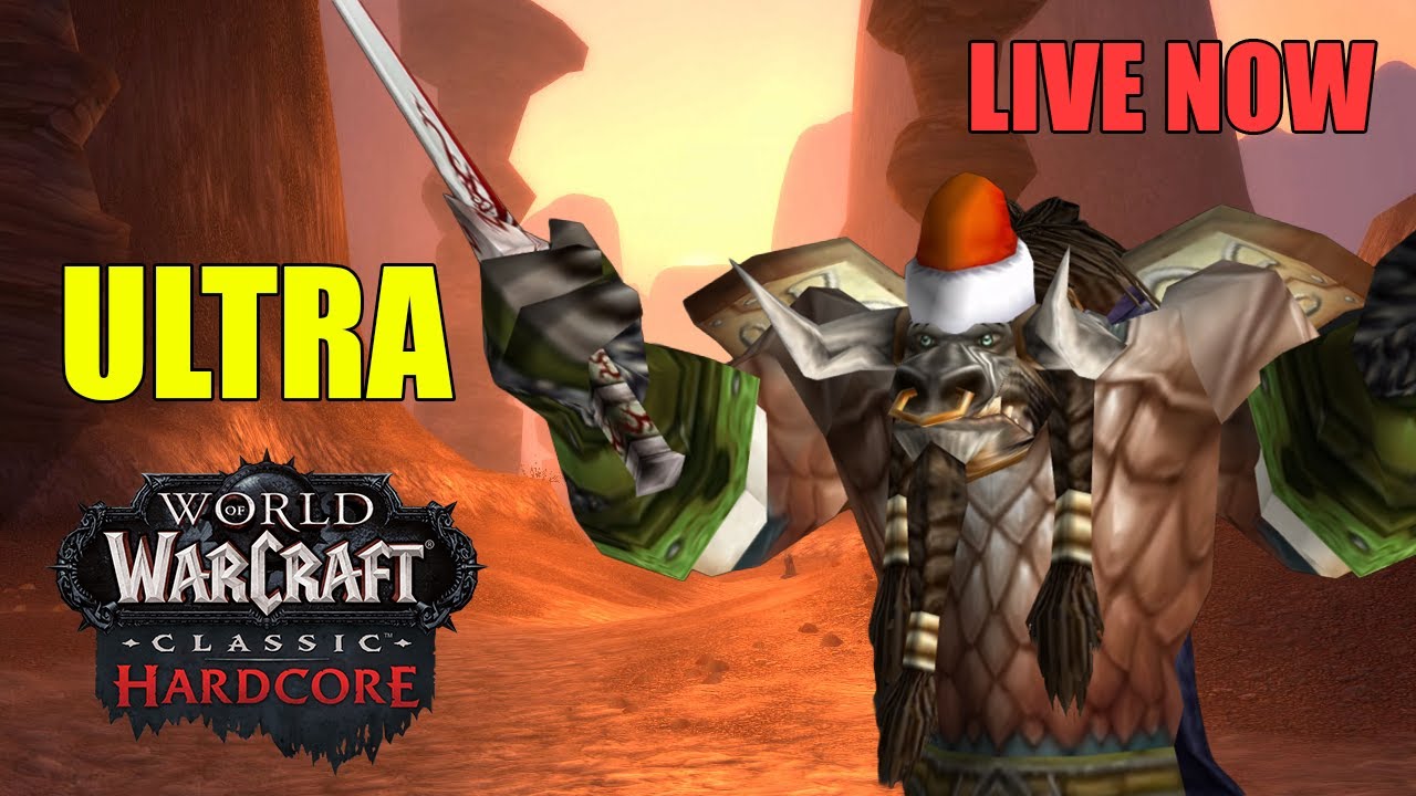 EXTREME Ultra Hardcore Wow - Warrior No Engineering Day 7 - VERTICAL STREAM