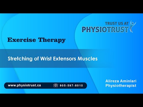 Video thumbnail for Wrist Extensor Muscle Stretch