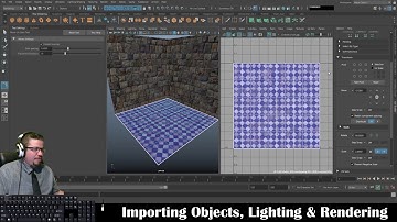 Autodesk Maya 2019: Arnold Materials and Importing Objects - Part 1