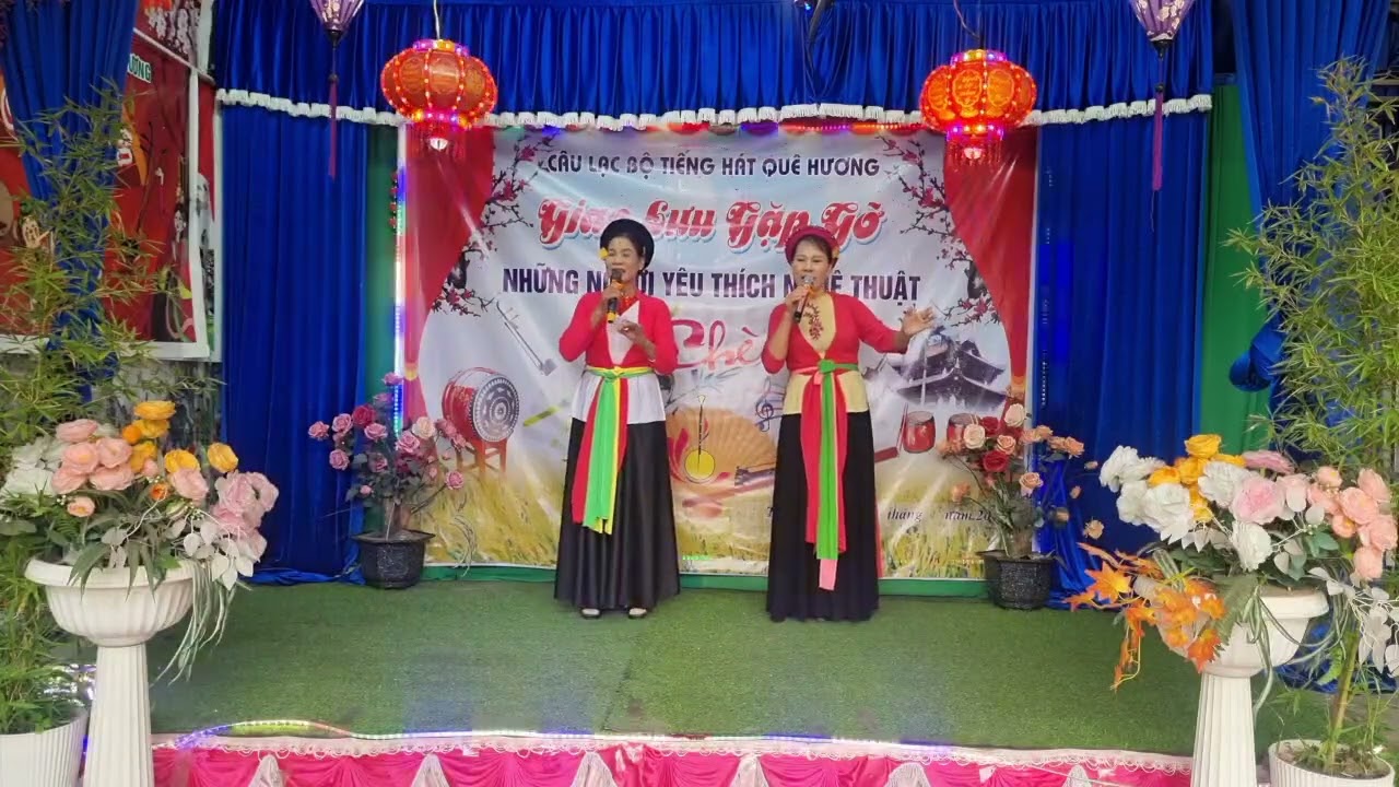 Hát chèo XUÂN VỀ THEO KHÚC DÂN CA sl: AN HẢI MINH tb: Phạm Hiền Lương & Hải Mến 