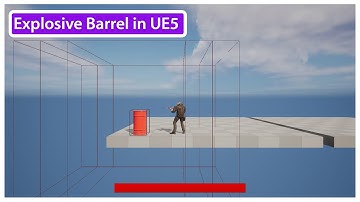 Make Explosive Barrel in Unreal Engine: Side Scrolling Tutorial part 10