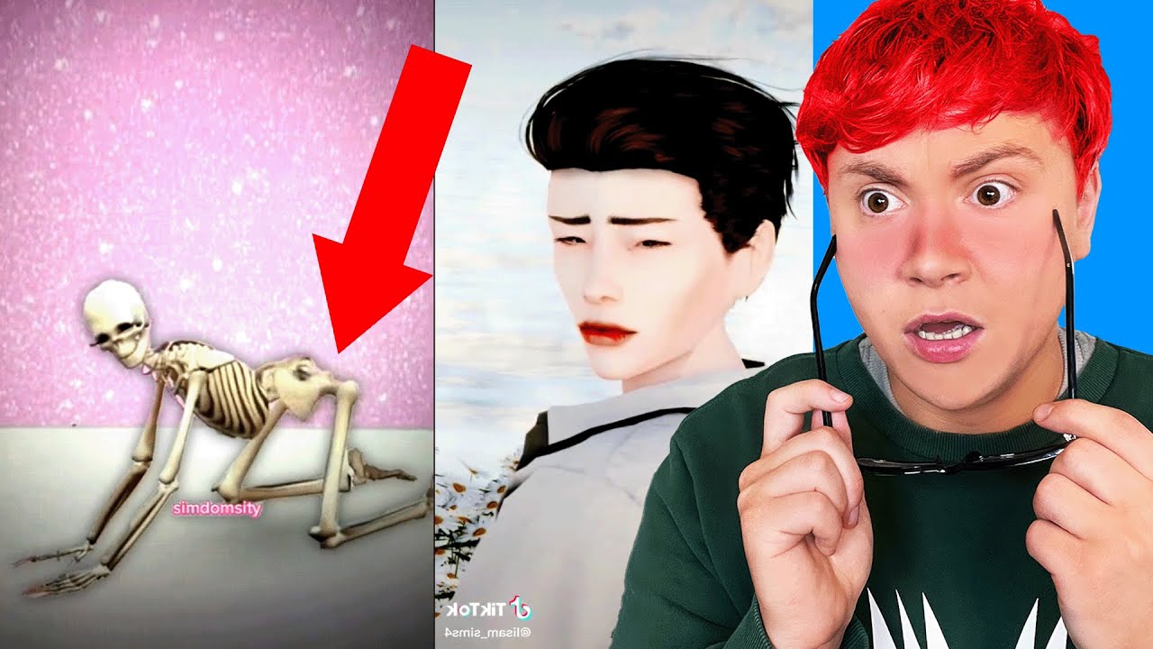 Реакция на шокирующие посты Sims 4 в TikTok