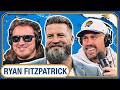 AARON RODGERS IS ALL THE WAY BACK + TALKING TNF WITH RYAN FITZPATRICK