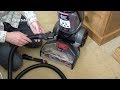 Bissell Revolution Carpet Washer Demonstration Cleaning 3 Carpets