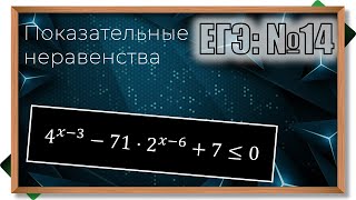 Показательное неравенство. Ященко, 12 вариантов, 2023.