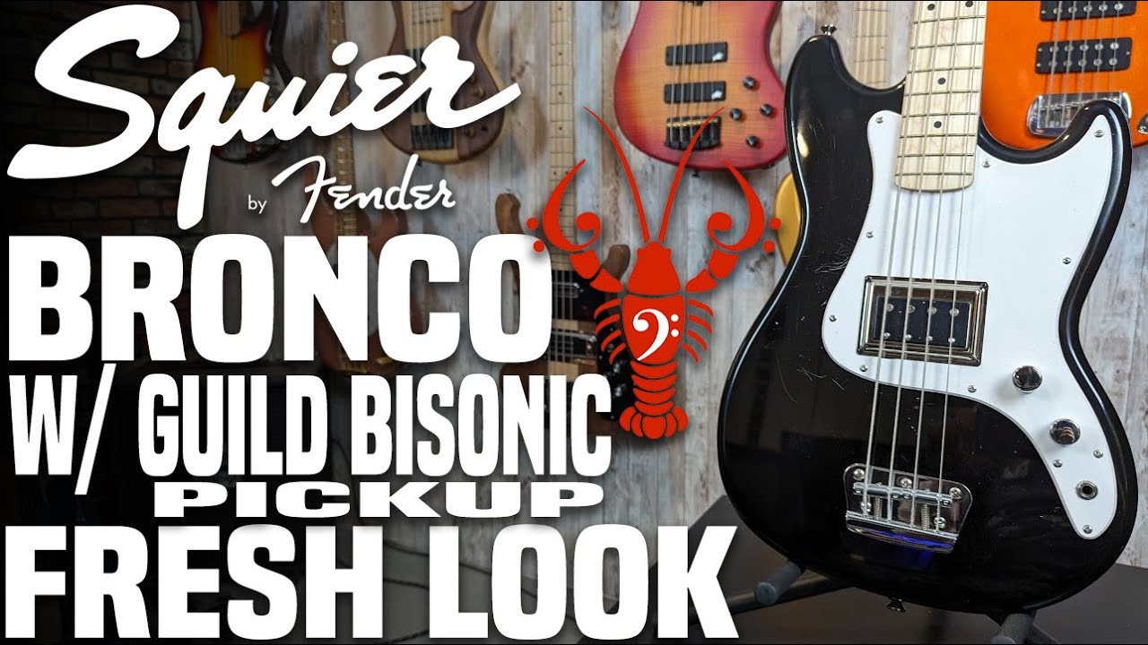Squier Bronco w/ Guild Bisonic Pickup - Finally Getting To This