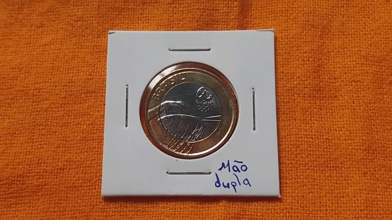 Moeda rara basquete mão dupla.