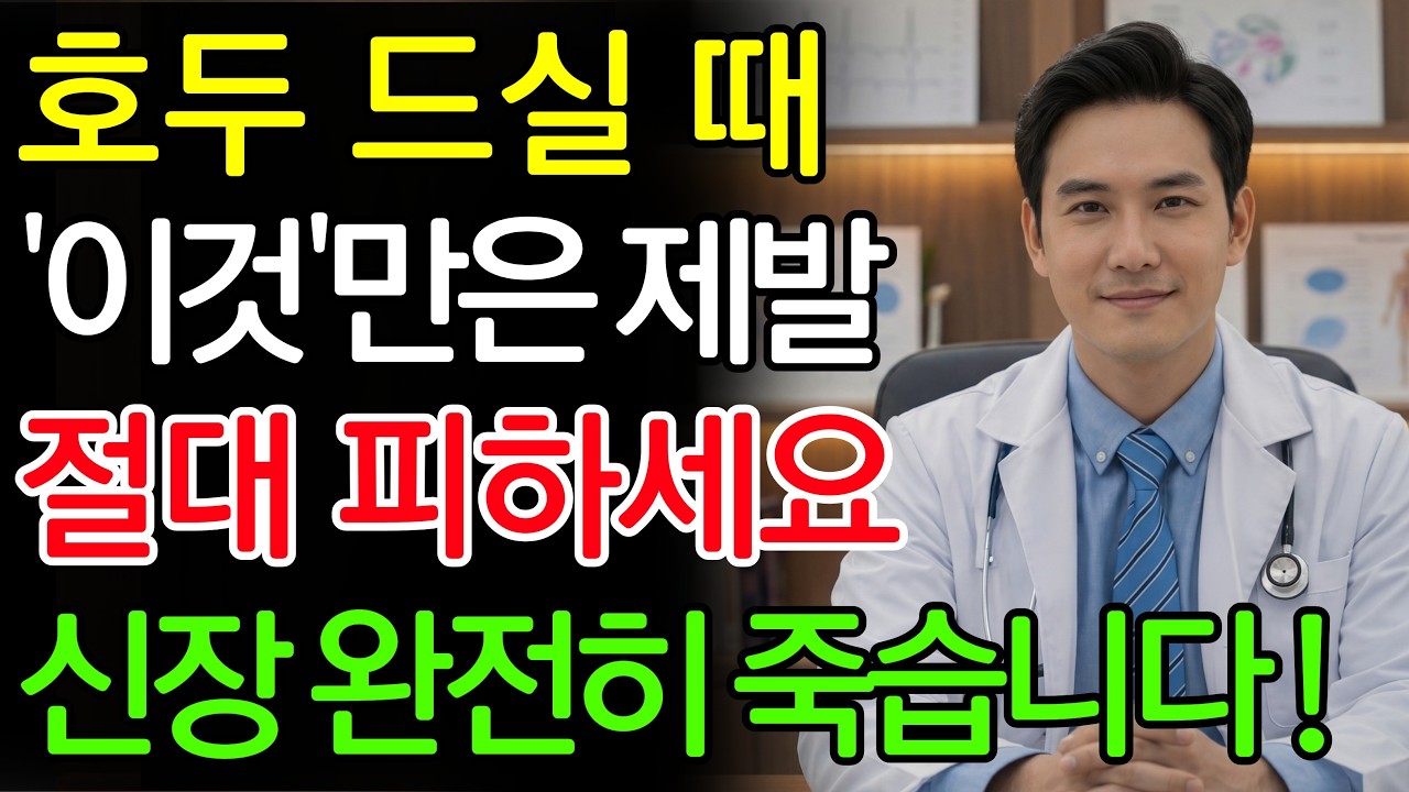 [2부] 호두, ‘이것’과 같이 먹으면 콩팥 녹이는 독이 됩니다! 절대 먹으면 안 되는 최악의 궁합 TOP 5  | 신장에좋은음식 | 신장건강 |노년의 건강