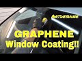 Graphene WINDOW Coating From Artdeshine!!  Absorbing Daily Wear And Tear!!