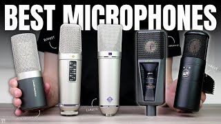 BEST MICROPHONES FOR VOCALS (2023)  Neumann, Rode, Lewitt, Warm Audio, Shure & Audio Technica