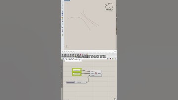 Tween Curves #shorts #grasshoppertutorial #grasshopperbeginner #rhino3d #grasshopper3d