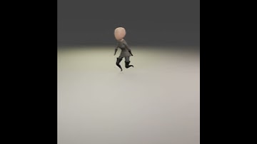 New character animation test Blender, Substance Painter, Mixamo, Eevee