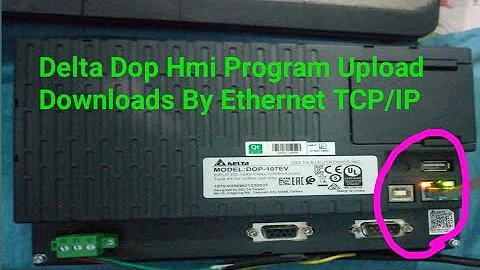 Delta Dop Hmi Program Upload Downloads By Ethernet TCP/IP