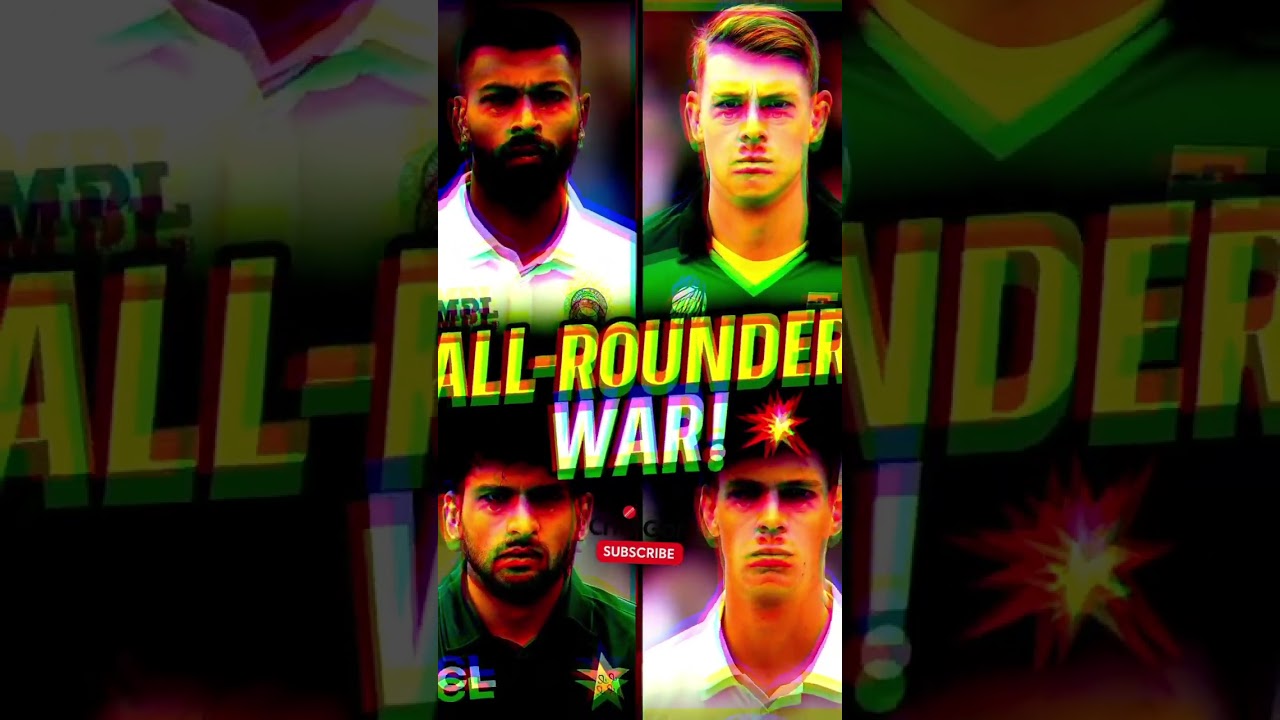 Pandya vs Jamal vs Jansen vs Green – All-Rounder King? 👑🔥 