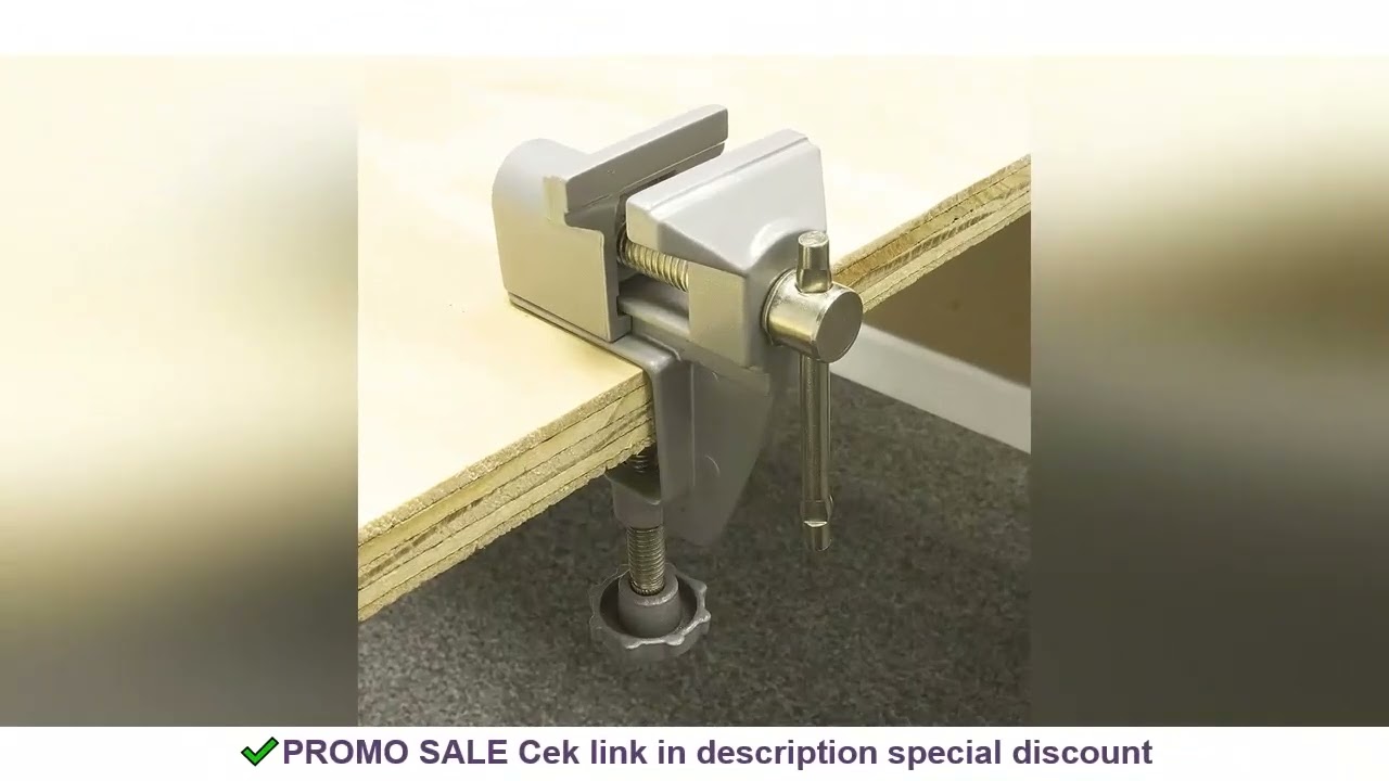 1pc Mini Table Bench Vise Home Aluminum Work Clamp Craft Repair Tool Jewelers DIY Multifunctional He