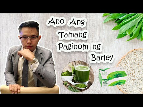 Video: Ano Ang Gawa Sa Barley