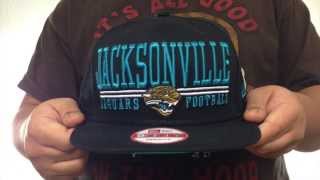Jaguars 'NFL LATERAL SNAPBACK' Black Hat by New Era