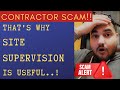 Contractor SCAM! Hire civil engineer for your home. Online site supervision. Interior Coach Manish.