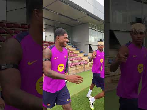 Good morning, Marcus! ๐ #shorts #fcbarcelona Good morning, Marcus! ๐ #shorts #fcbarcelona Thumbnail