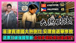 菲律賓德國大熱倒灶 安理會選舉慘敗 選票打破強國壟斷 全球多邊秩序加速成型? / 香港青年 大眼