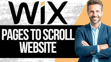 How To Change Pages To Scroll Website in Wix