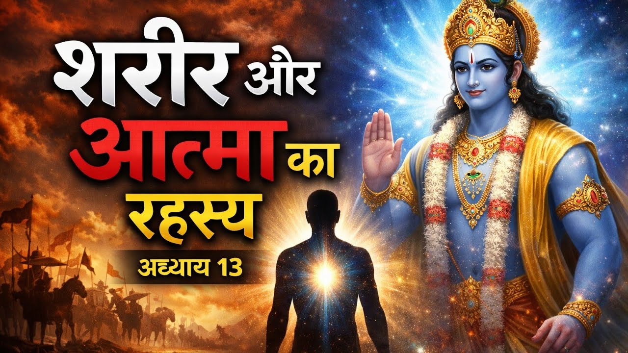 आप शरीर हैं या आत्मा?🍀🍀अध्याय 13