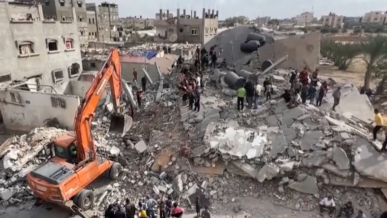 Израиль нанес ракетный удар по городу Рафах. Разрушены два жилых дома