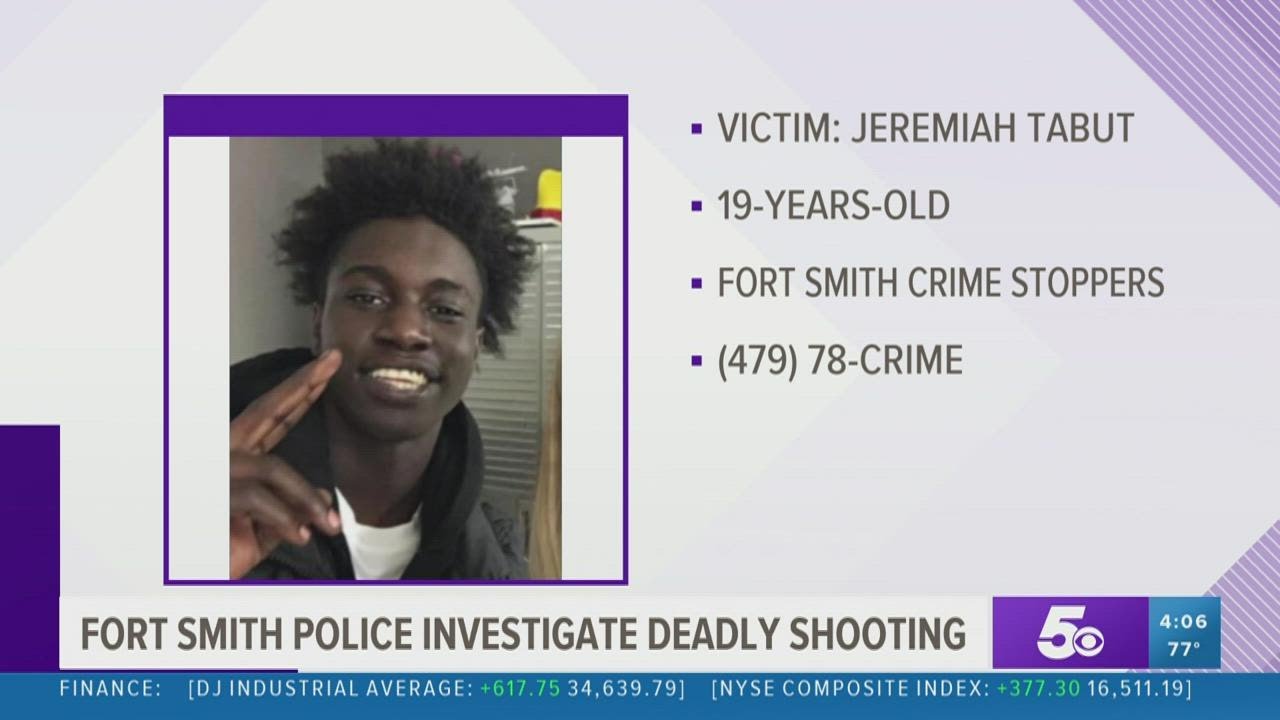 19-year-old dies in Fort Smith shooting, police investigate