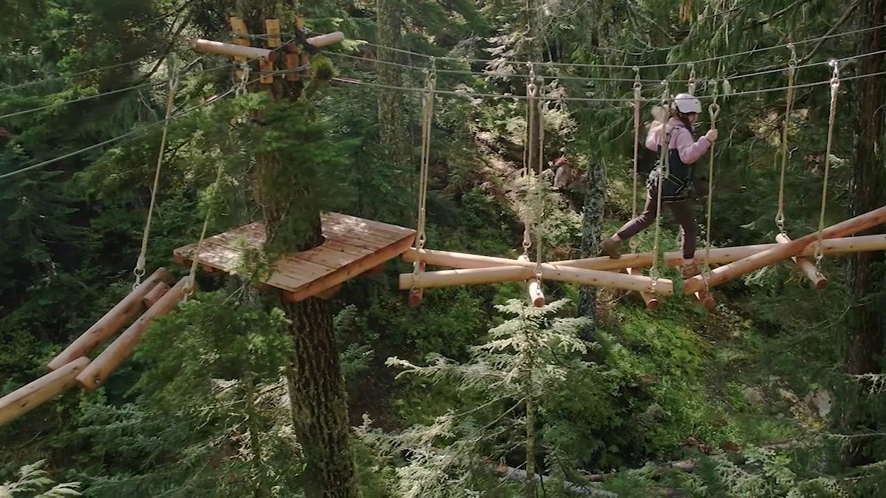 Mountain Ropes Adventure Grouse Mountain YouTube