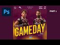 Design A Social Media Game Day Post In Photoshop Part 2 Design A Social Media Game Day Post In Photoshop Part 2