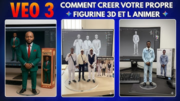 VEO3 Gratuit & Illimité  | Créez des Figurines 3D Animées avec Google Veo 3 + Gemini 
