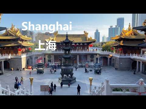 Shanghai, China | Pedestrian Street | City Walk 4K
