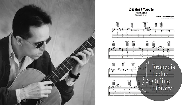 Who Can I Turn To - Stephen D. Anderson (Transcrip...