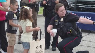 Waco law enforcement agencies host community opportunity event