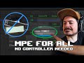 MPE Edits WITHOUT a midi Controller in Ableton Live