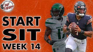 2023 Fantasy Football Week 14 Start/Sit Advice | NFL