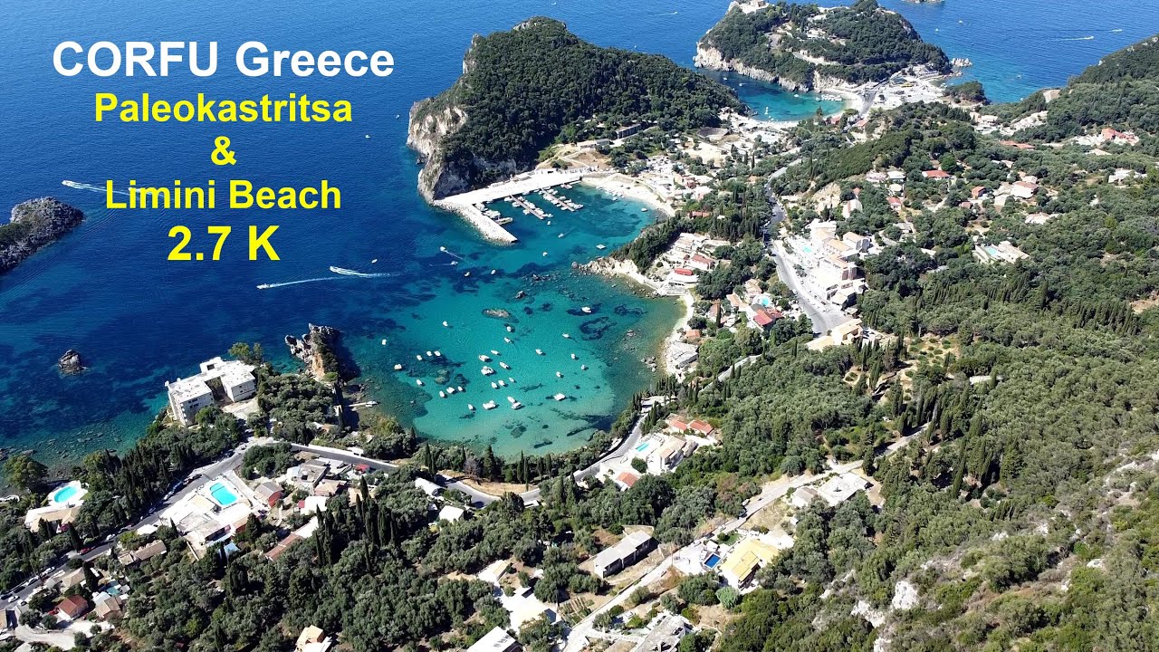 Corfu Paleokastritsa & Limni Beach - Greece / DJI Mini SE