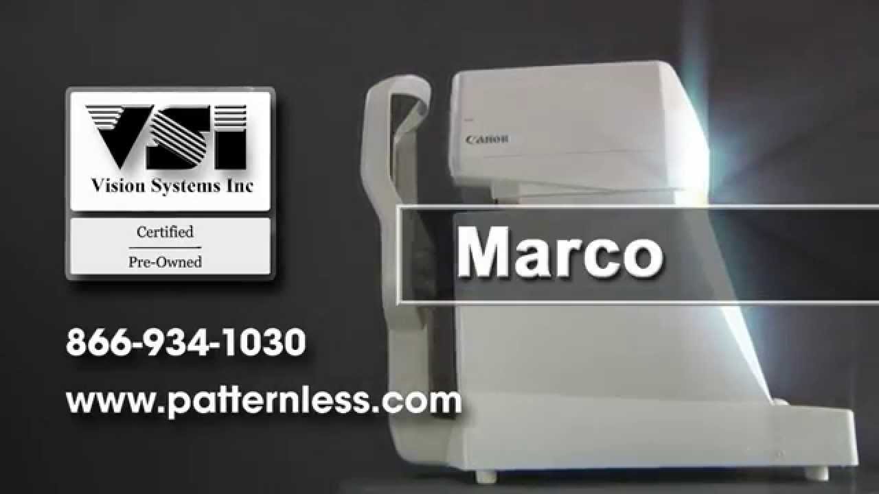 Canon RK-F1 Auto Refractor Keratometer - YouTube