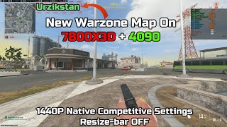 Urzikstan VS Al Mazrah FPS Test On 7800X3D + 4090